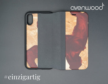 iPhone XR PORTO COLLECTION FLIPCASE 9035 Rot